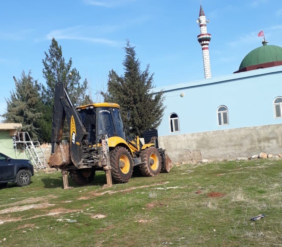 Diyarbakır’da Çalınan İş Makinesi Şanlıurfa’da Bulundu