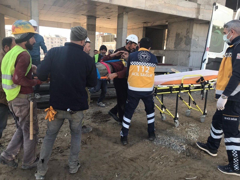 Elazığ’da İş Kazası: 1 Yaralı