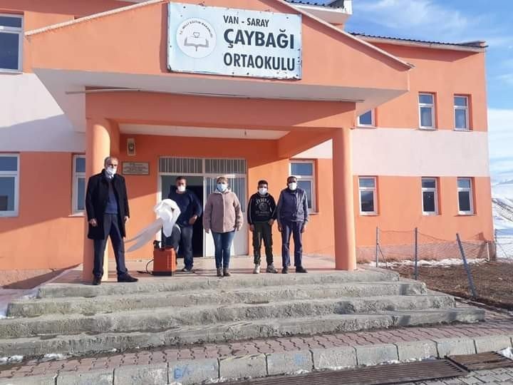Saray’da Okullar Dezenfekte Edildi