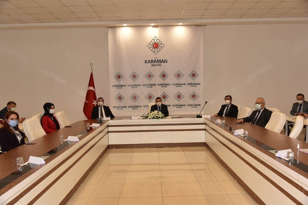 Karaman’da Kadına Yönelik Şiddetle Mücadele Toplantısı