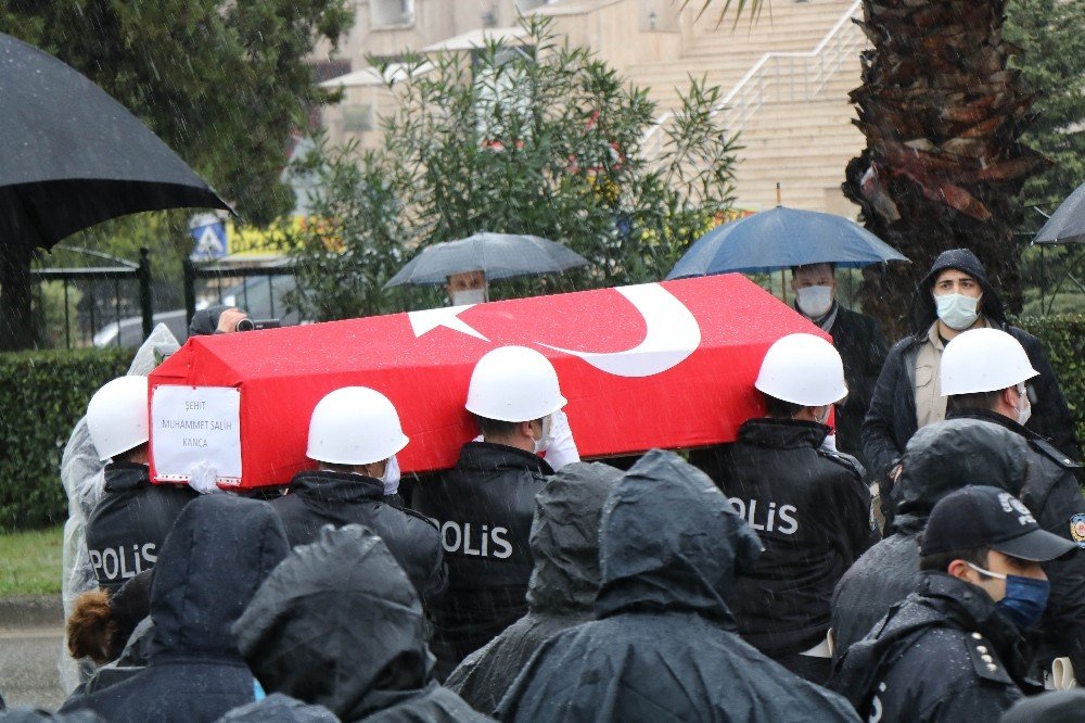 Şehit Muhammet Salih Kanca’ya Gözü Yaşlı Uğurlama