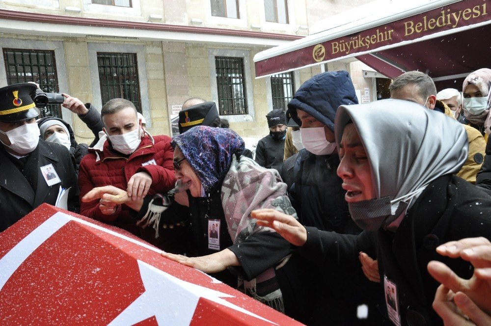 Gara Şehidi Eskişehirli Mevlüt Kahveci Son Yolculuğuna Uğurlandı