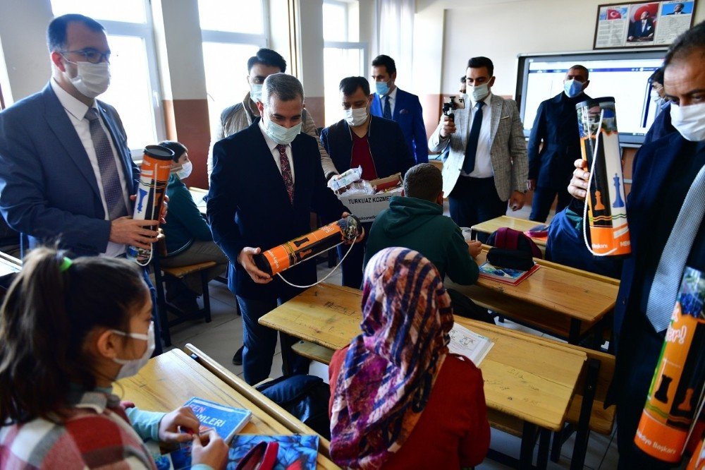 Yeşilyurt’ta Köy Okullarında Yüz Yüze Eğitim Başladı