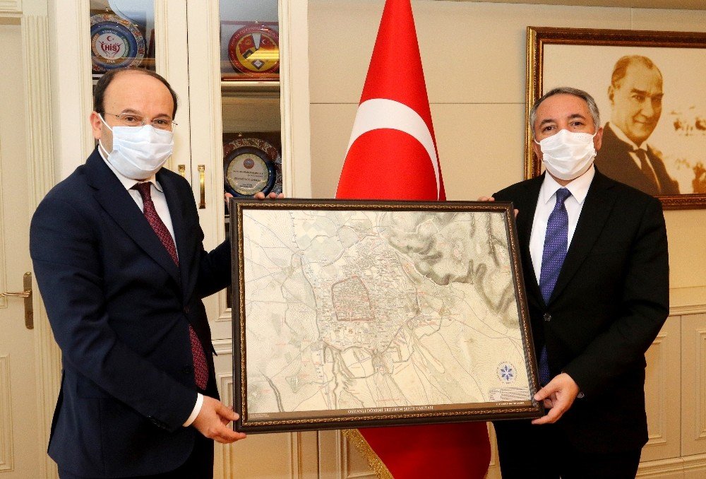 Ai̇çü Rektörü Prof. Dr. Karabulut, Etü Heyetini Misafir Etti