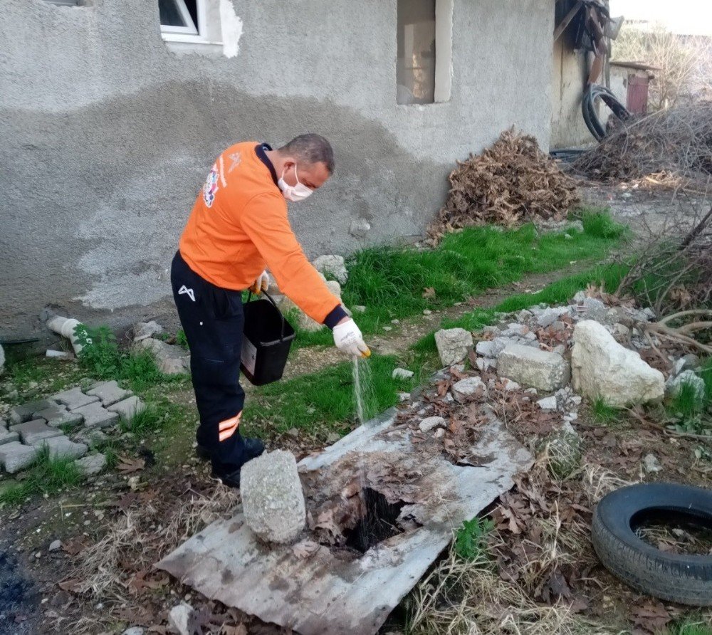 Tarsus’ta Zararlılara Karşı Kış Aylarında Da Mücadele