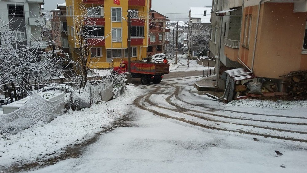 Fatsa’da Karla Mücadele