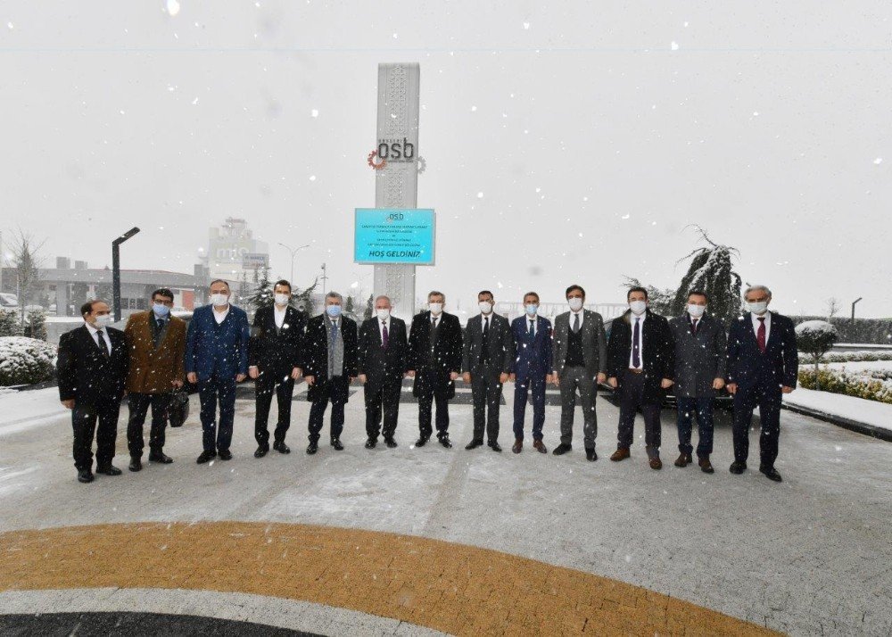 Sanayi Ve Teknoloji Bakan Yardımcıları Kayseri Osb’ni Ziyaret Etti