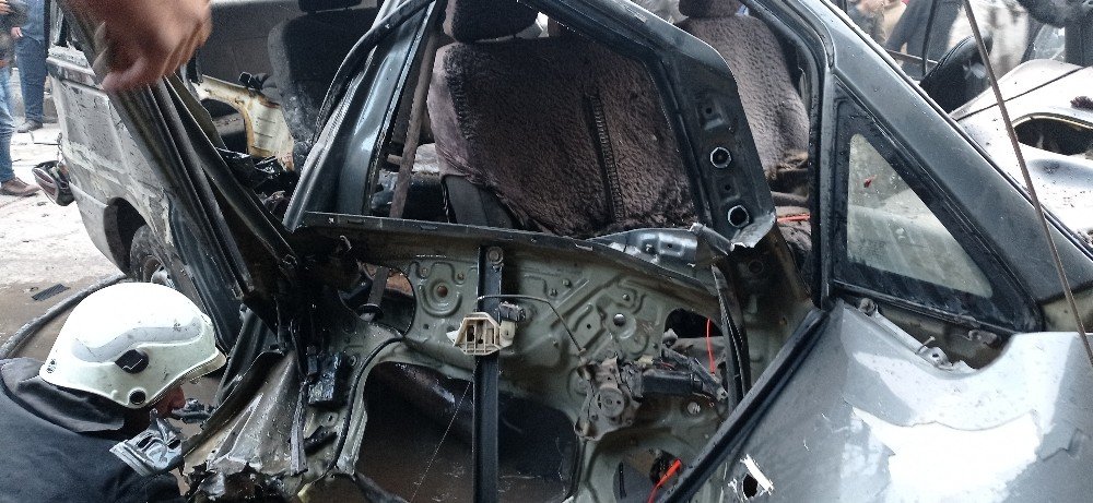 El Bab’da Araç İçinde Patlama: 1 Ölü, 5 Yaralı