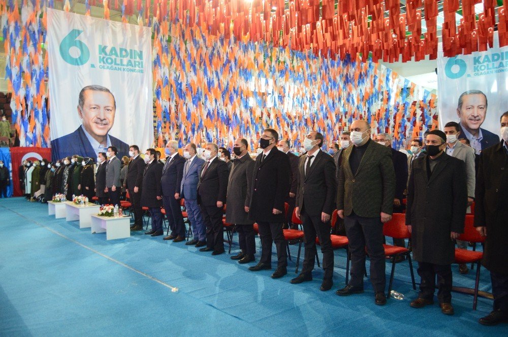 Ak Parti Ağrı İ̇l Kadın Kolları 6. Olağan Kongresi Yapıldı