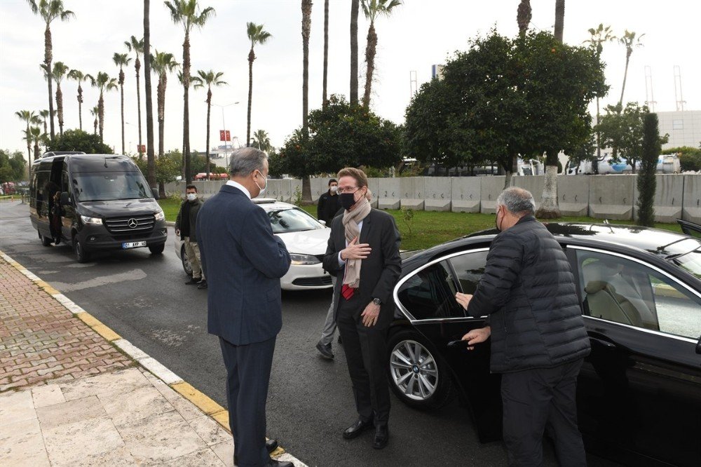 Büyükelçi Meyer-landrut, Vali Su’yu Ziyaret Etti