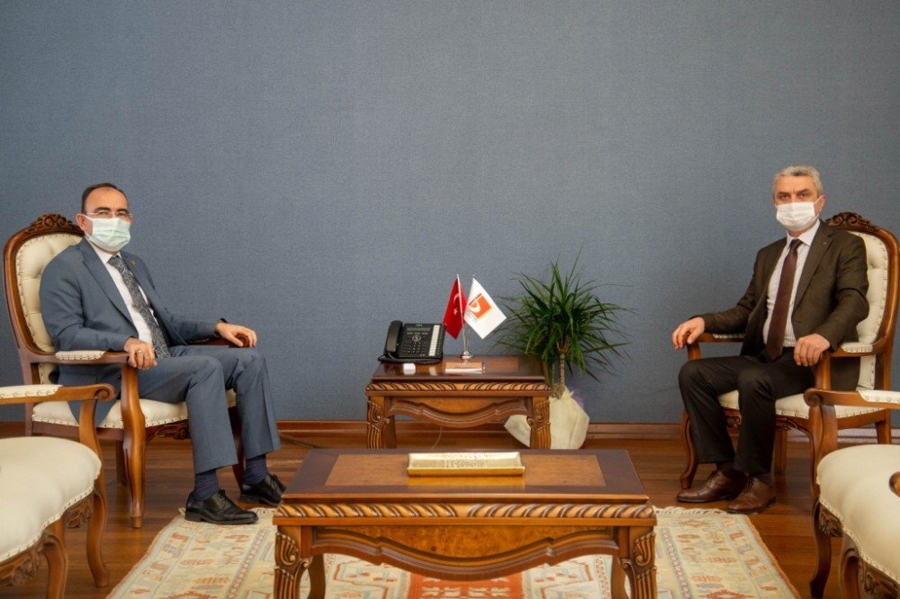 Rektör Beydemir, Başsavcı Ceylan’ı Ağırladı