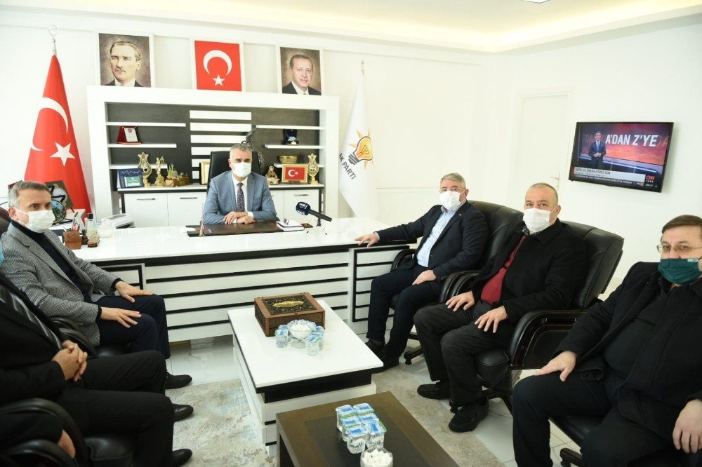 Başkan Aşgın’dan Ahlatçı’ya Hayırlı Olsun Ziyareti