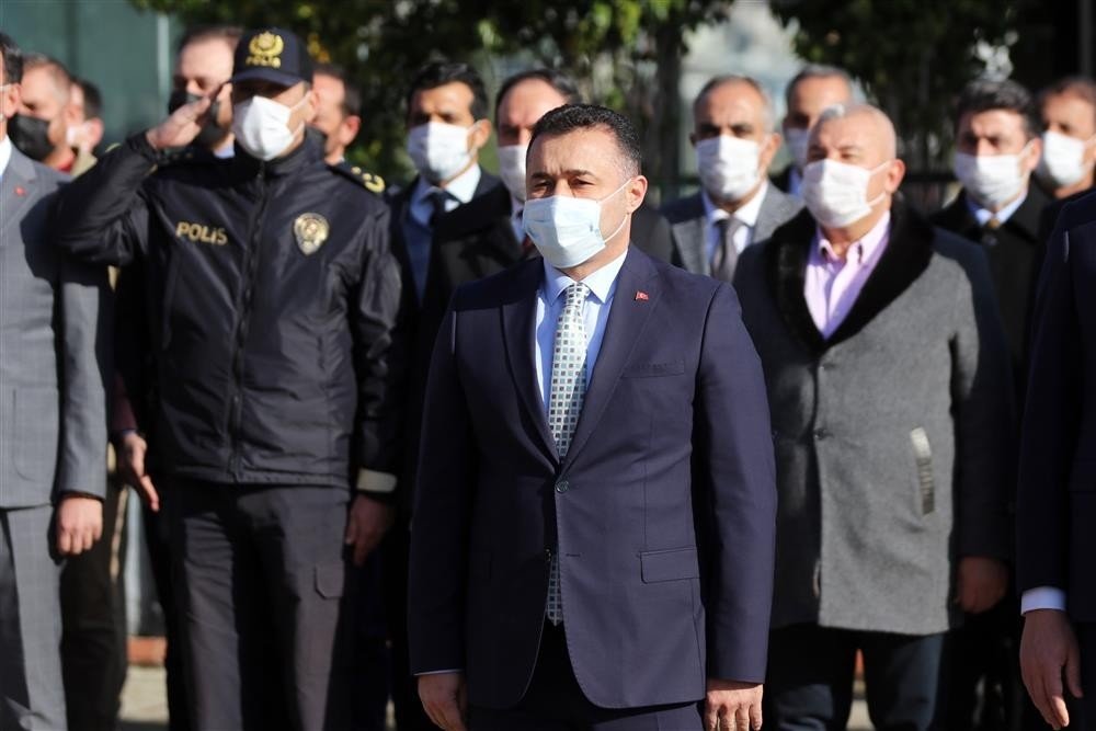 Atatürk’ün Alanya’ya Gelişinin 86. Yıl Dönümü Törenle Kutlandı