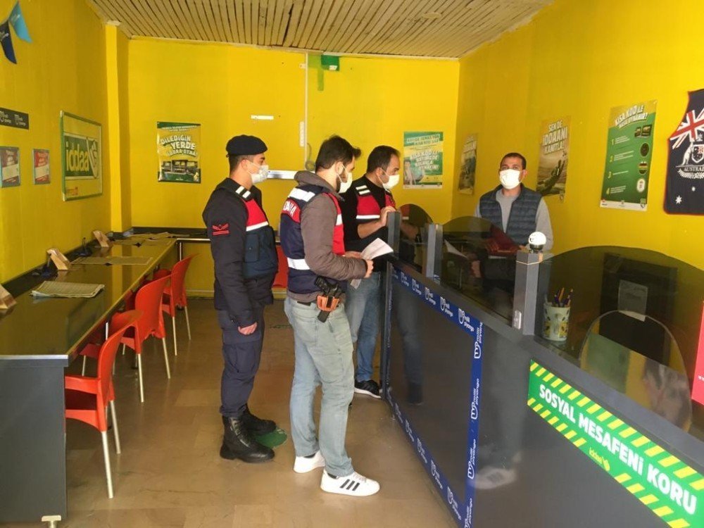 Antalya’da Jandarmadan 483 Personelle Bahis Ve Kumar Denetimi