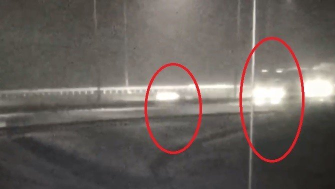 Otobandaki Ters Şerit Faciası Kamerada