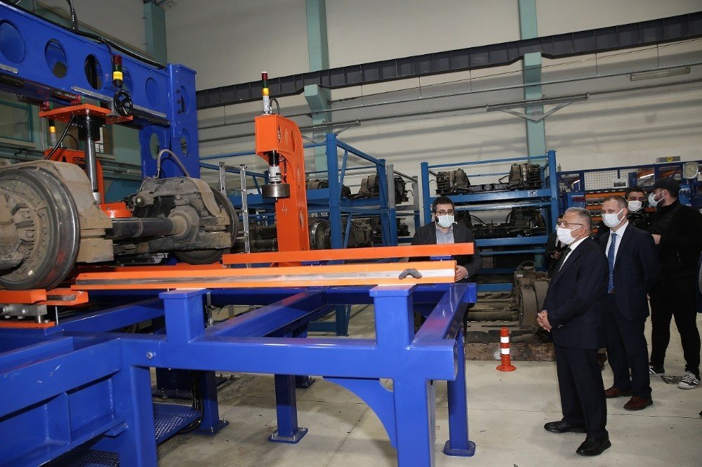 Ulaşım A.ş.’den Yüzde Yüz Yerli Üretim ’boji Pres’