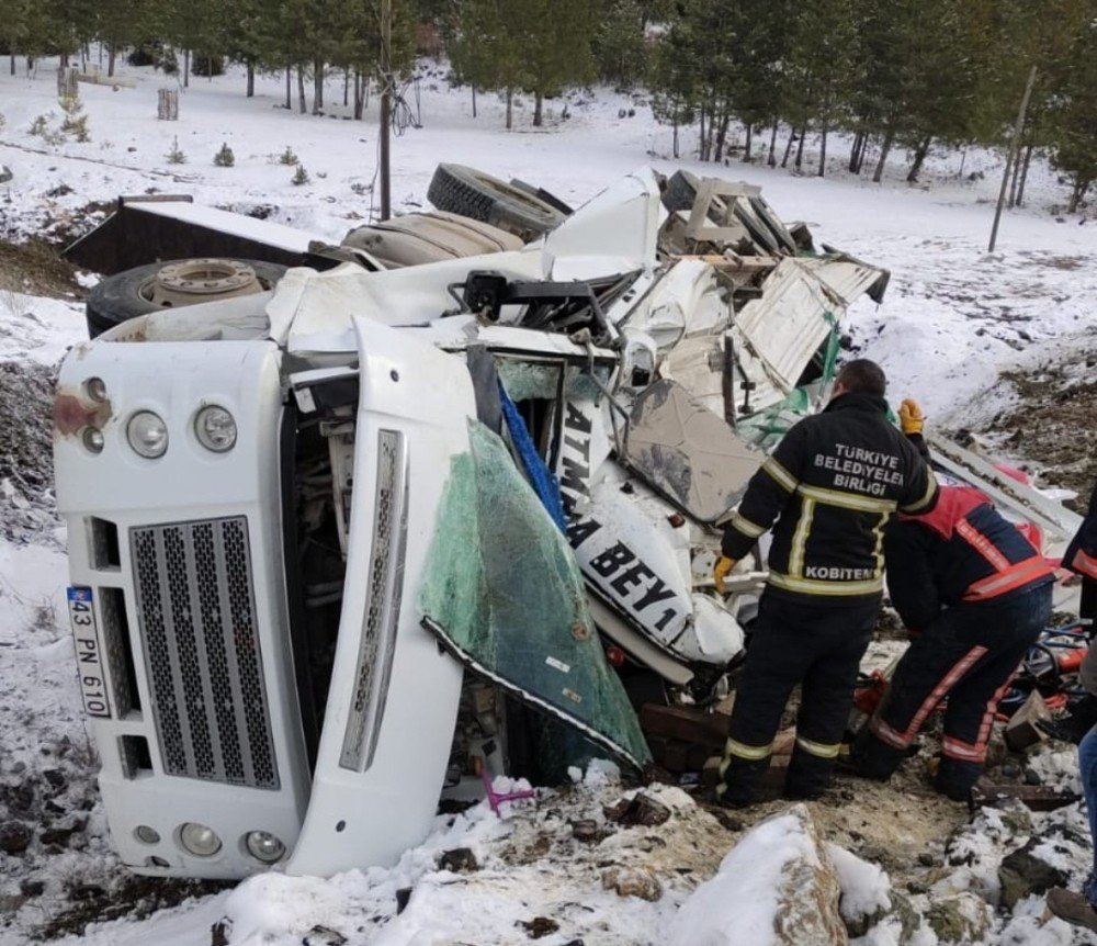 Tavşanlı’da Trafik Kazası: 1 Yaralı