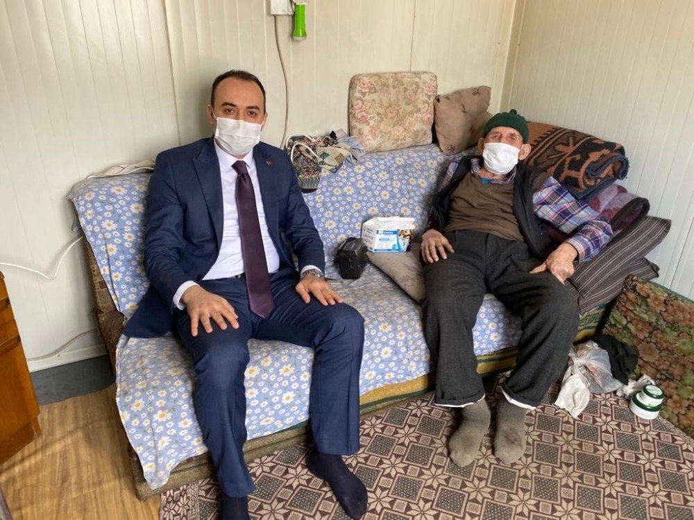 Kaymakam Pelvan: Yaşlılarımızın Yanındayız"