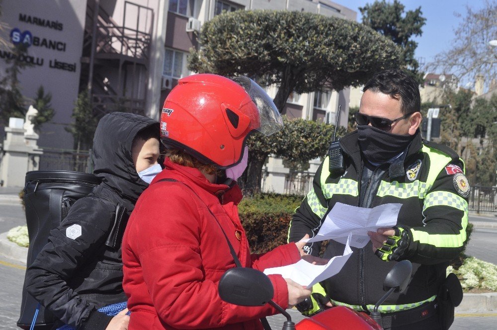 Marmaris’te Kısıtlama Sürecinde Denetimler Devam Ediyor