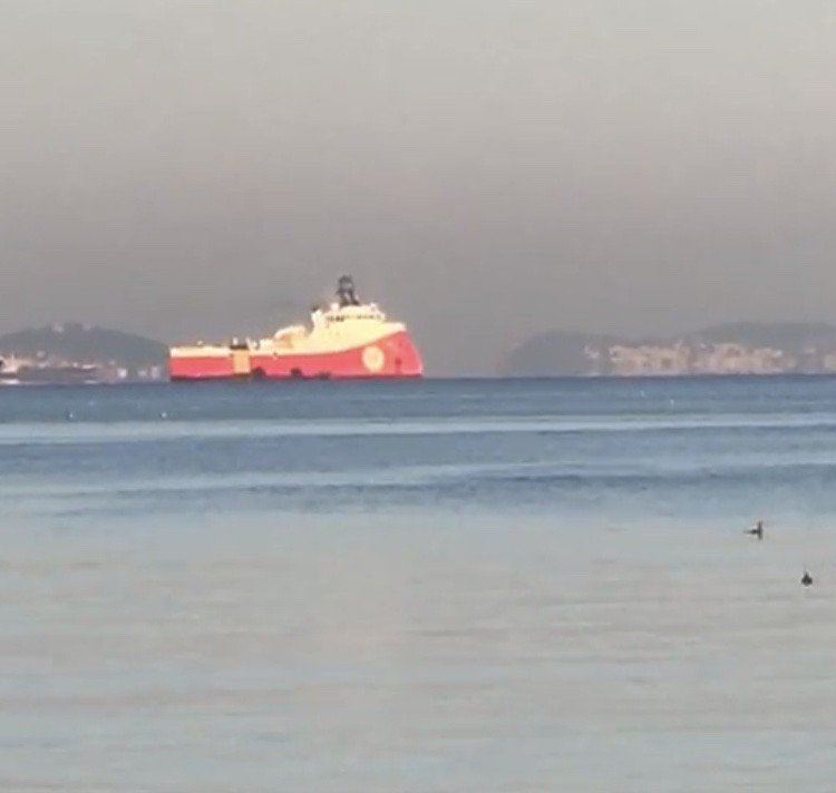 Barbaros Hayrettin Paşa Sismik Araştırma Gemisi Tuzla Limanı’na Geldi