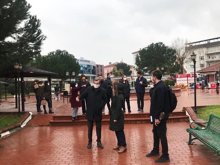 Gürsu’nun Kalbi Ve Simgesi Olacak Yeni Kent Meydanı Oluşuyor