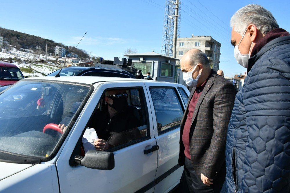 Vali Dağlı Denetimleri Yerinde İnceledi