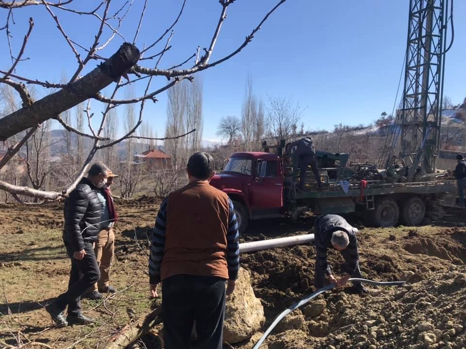 287 Nüfuslu Köy İçin Su Arama Çalışmaları Başlatıldı