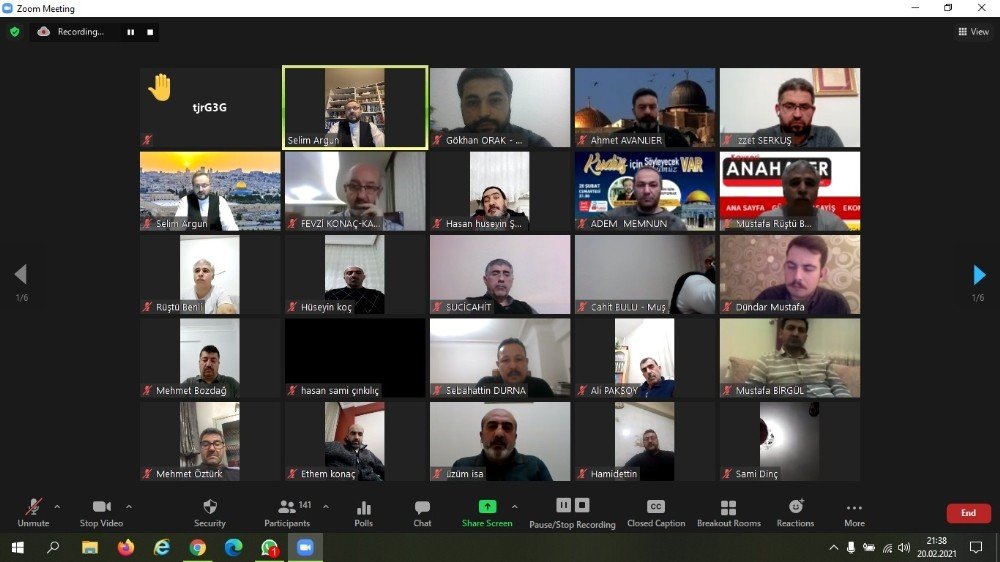 Doç. Dr. Selim Argun, “kudüs’ün Güvenliği, İ̇stanbul’un Güvenliği Kadar Önemlidir”