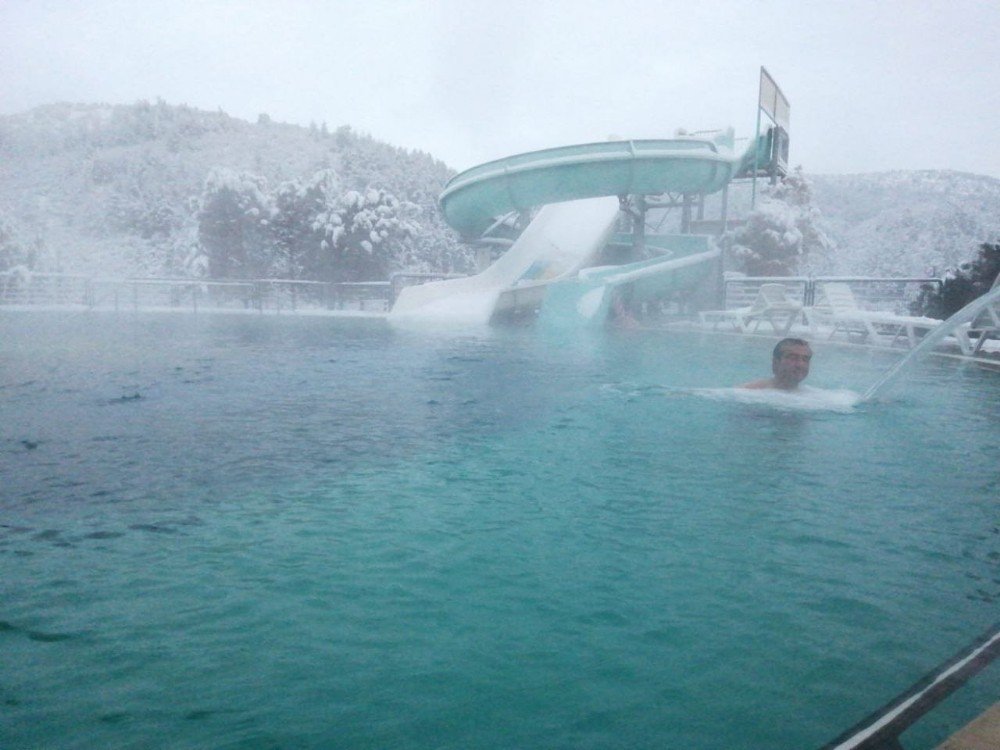 Kar Altında Termal Keyfi