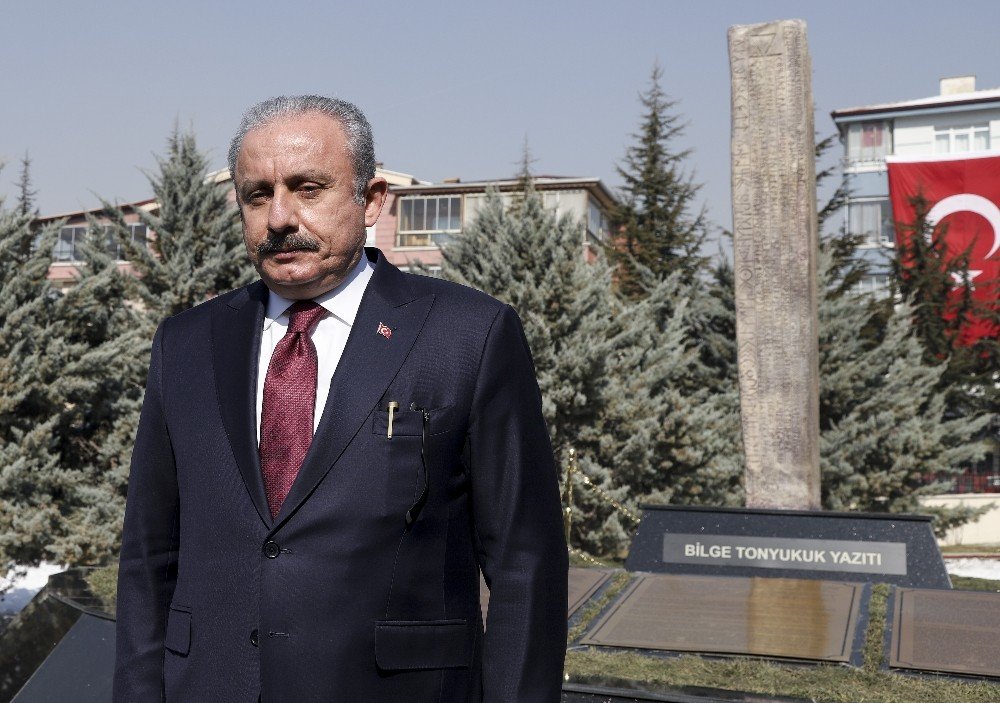 "türk Dünyası Tonyukuk Parkı" Ve Bilge Tonyukuk Yazıtı’nın Açılışı Tbmm Başkanı Şentop Tarafından Yapıldı