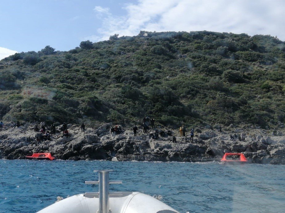 Aydın’da 45 Düzensiz Göçmen Kurtarıldı