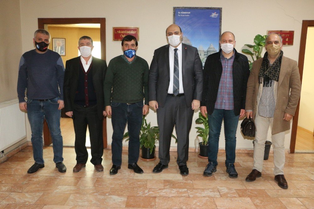 Başkan Orhan’dan Esnaf Odalarına Ziyaret