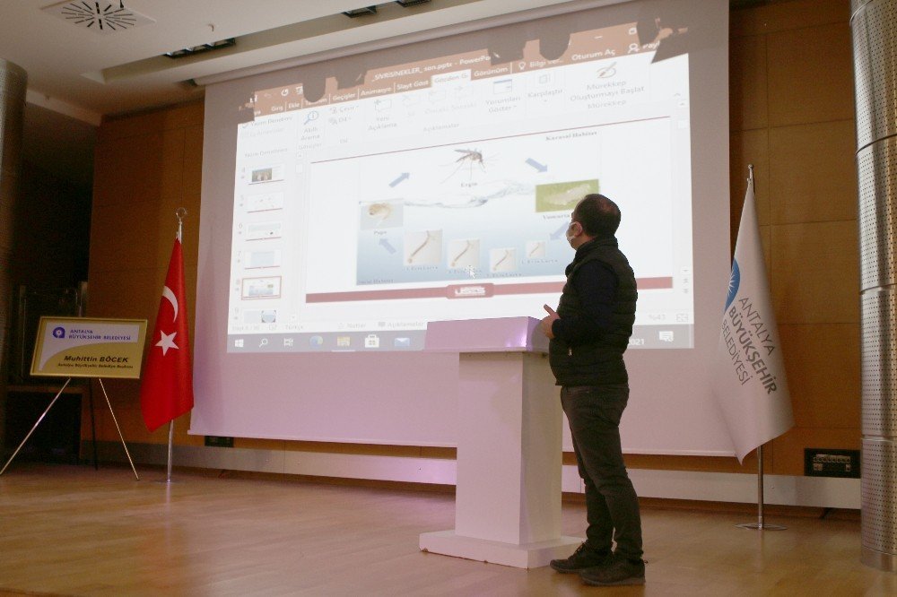 Büyükşehirden Sinekle Mücadele Ekibine Eğitim