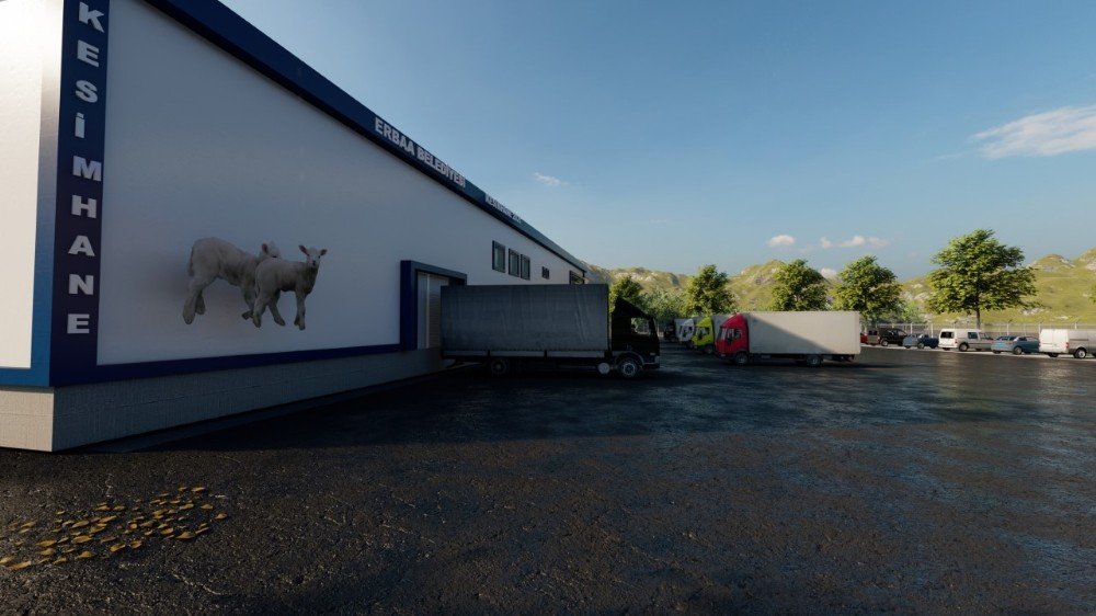 Erbaa’da Modern Kesimhanenin Temeli Atıldı