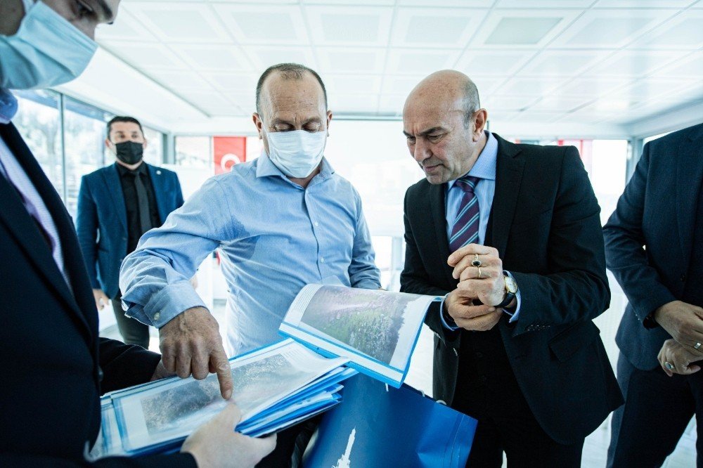 Başkan Soyer’in Dikili Mesaisi