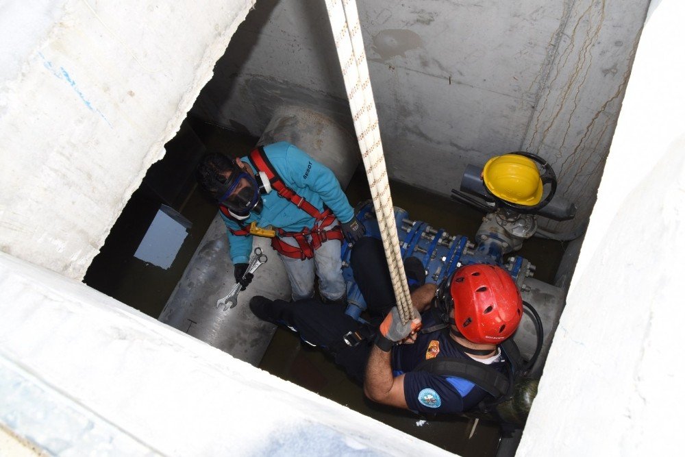 Maski̇’de Gerçeği Aratmayan Tatbikat