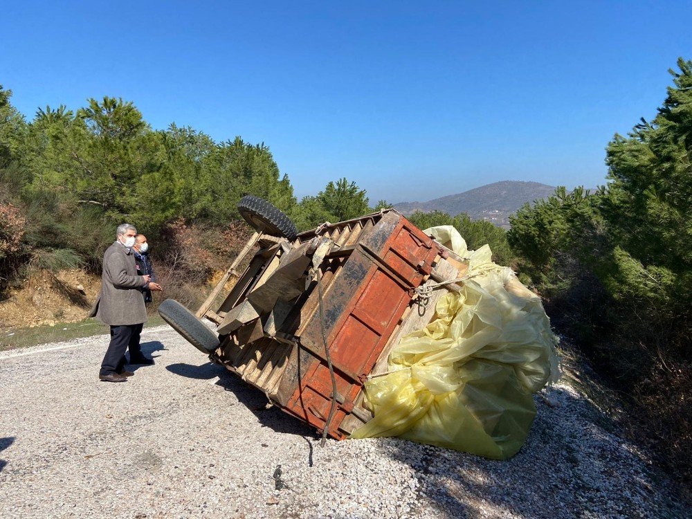 Sındırgı’da Traktör Kazasında 2 Bacanak Hayatını Kaybetti