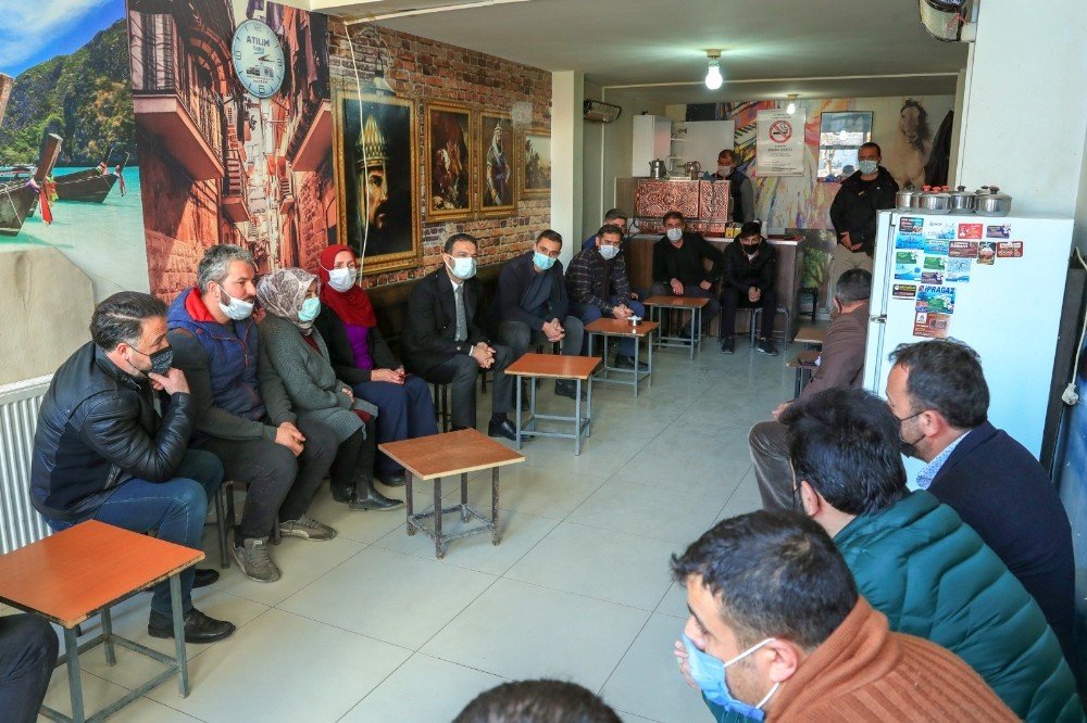 Başkan Vekili Aslan, Esnafın Sorun Ve Taleplerini Dinlemeye Devam Ediyor