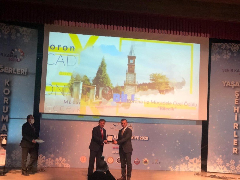 Bilecik Belediyesi ’korona İle Mücadele Özel Ödülü’ne Layık Görüldü