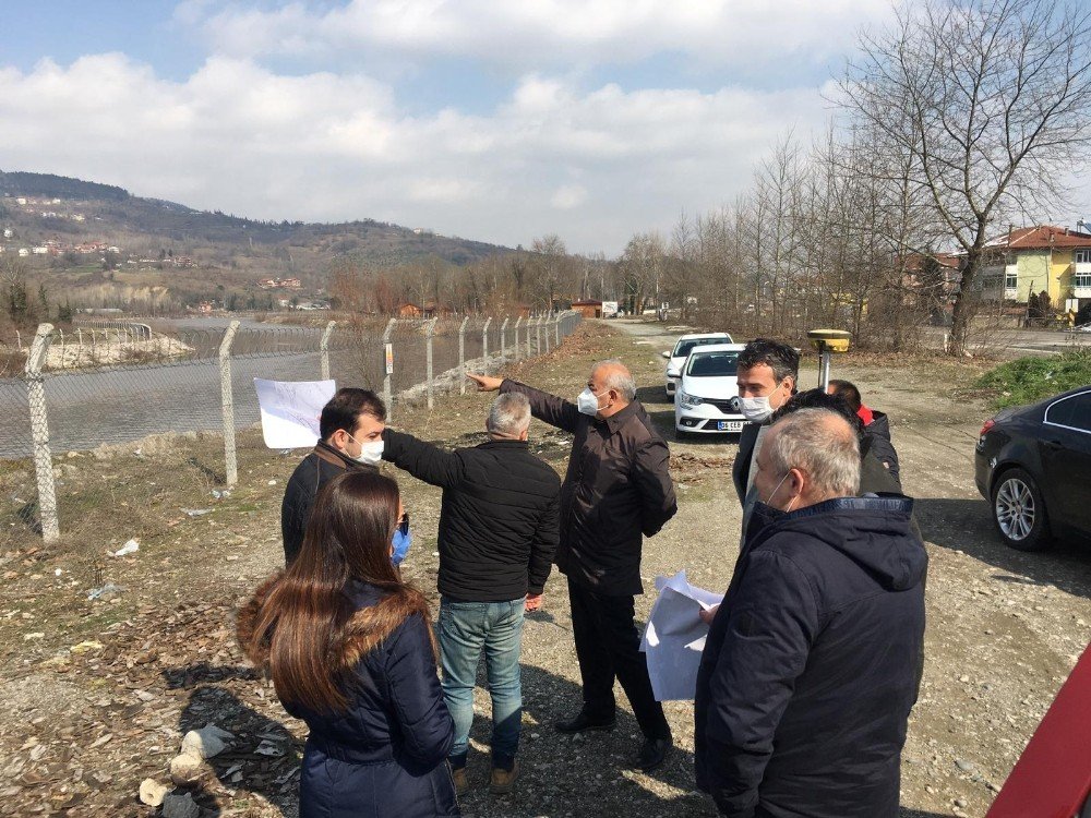 Bozkurt Yeni Yapılacak Olan Köprüyü Yerinde İnceledi