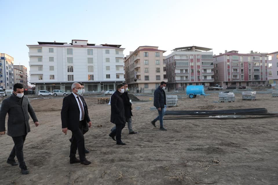 Dilucu Şehitleri Anıt Parkında Çalışmalar Devam Ediyor