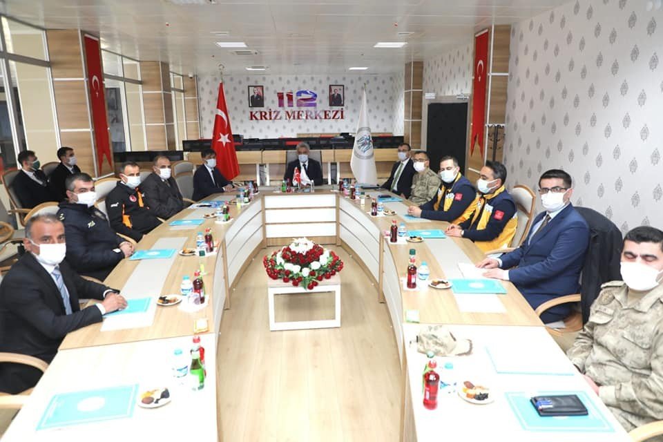 Erzincan’da 112 İ̇l Koordinasyon Toplantısı Düzenlendi