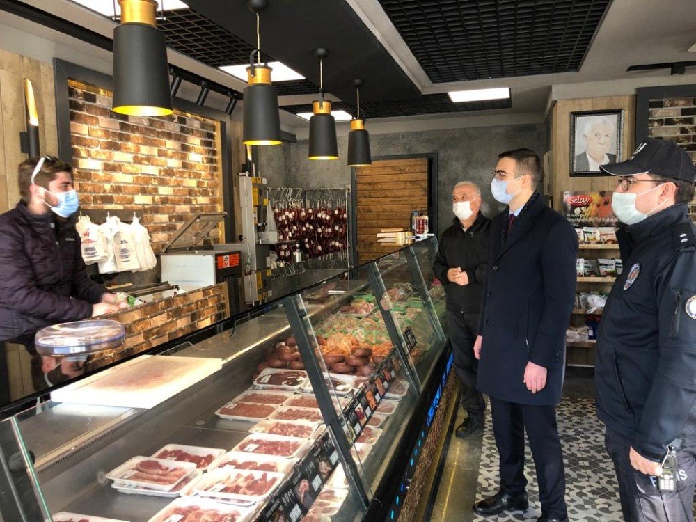 Kaymakam Yıldız’dan Esnafa Denetim