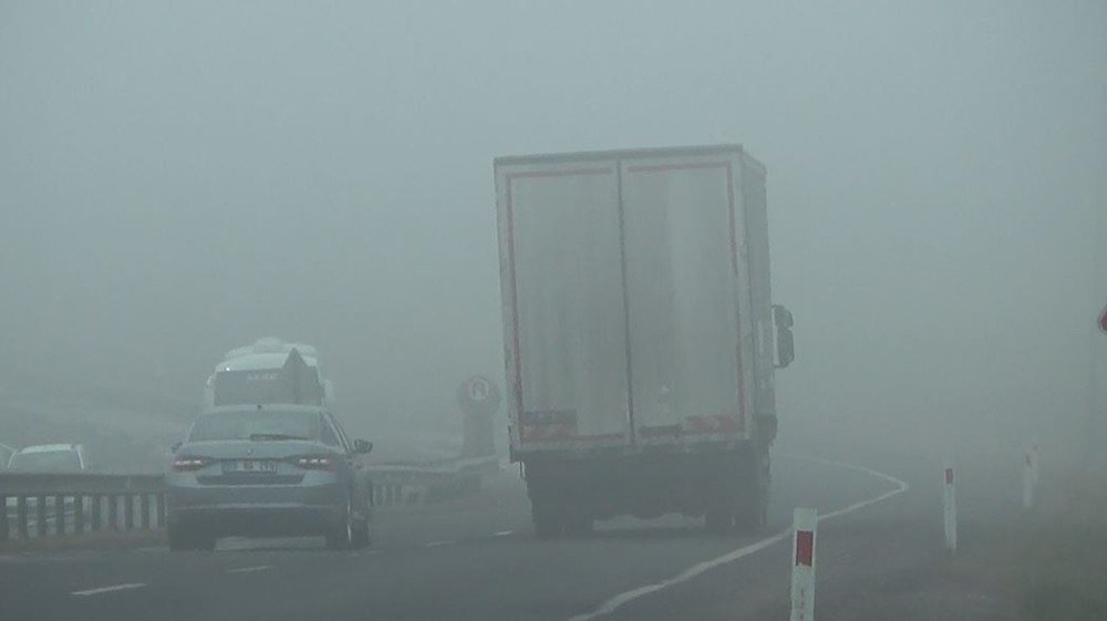 Tekirdağ’da Sis Etkili Oluyor