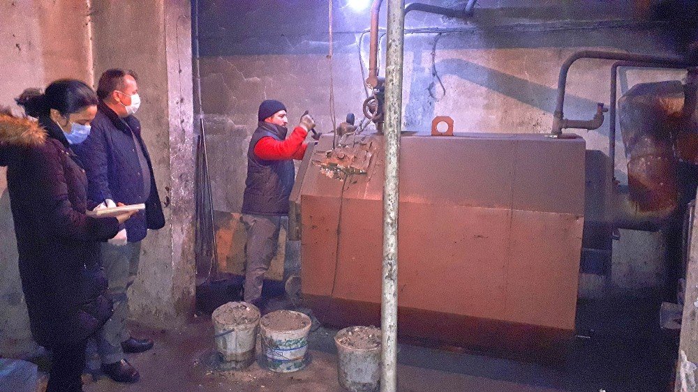 Kahramanmaraş’ta Isıtma Sistemleri Denetleniyor