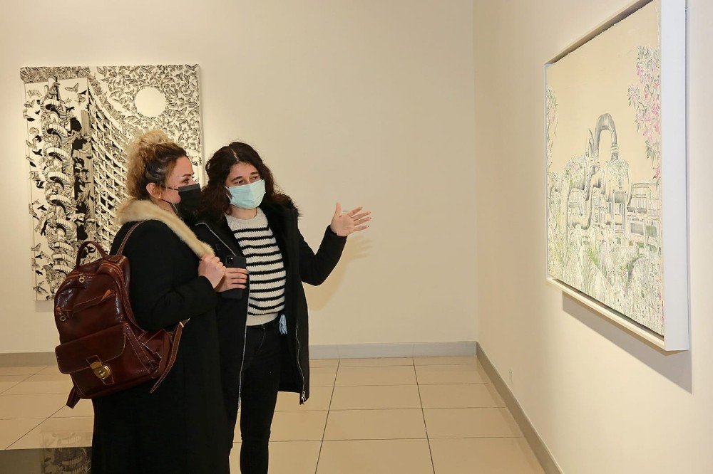 Pandeminin Sanatçılara Yansıması “yeniden” Sergisiyle Sanatseverlerin Beğenisine Sunuldu