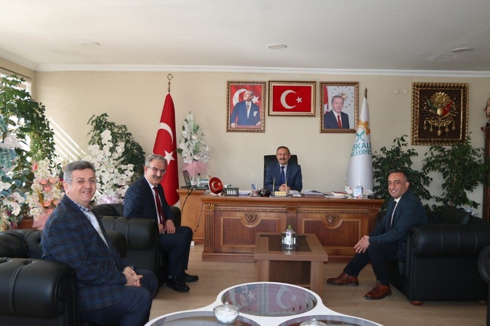 Mal Müdürü Ünsal’dan Başkan Yaptırmış’a Ziyaret