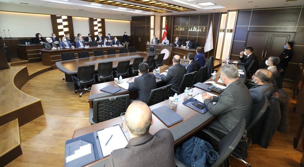 Ağrı’da Eğitim Öğretim Konulu “çalışma Grubu Toplantısı” Düzenlendi