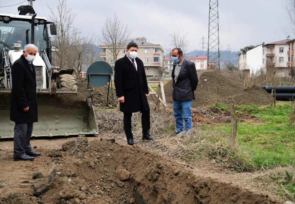 Tarihi Mahallede Altyapı Sorunu Çözülüyor