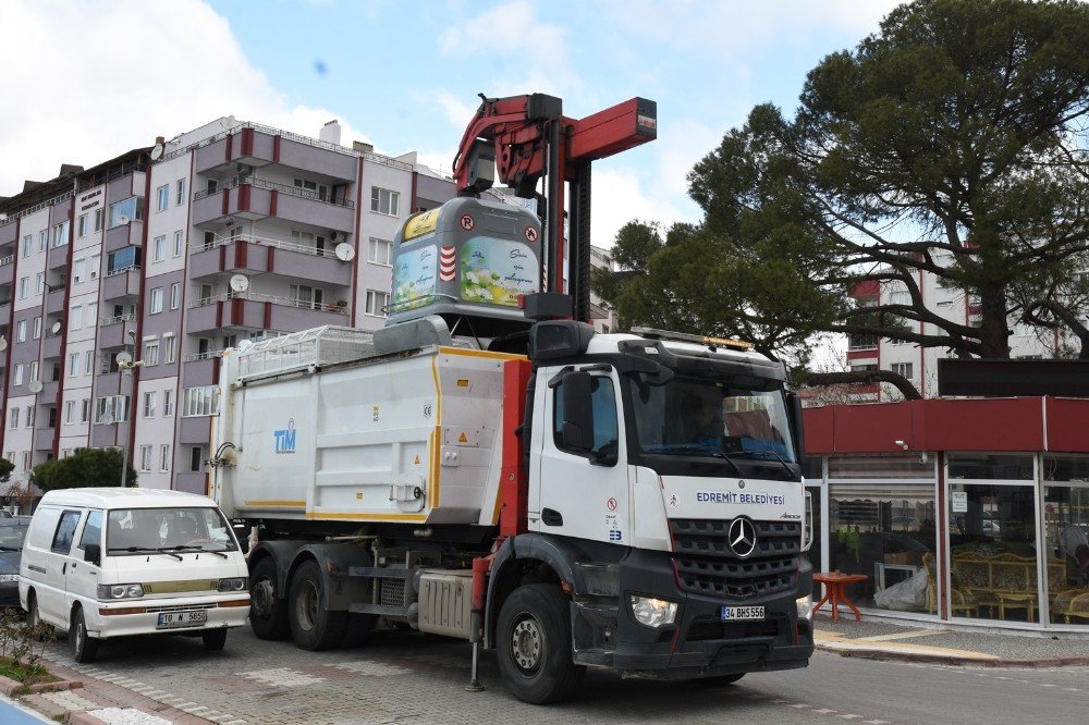 Edremit’te Yeni Nesil Çöp Toplama Dönemi